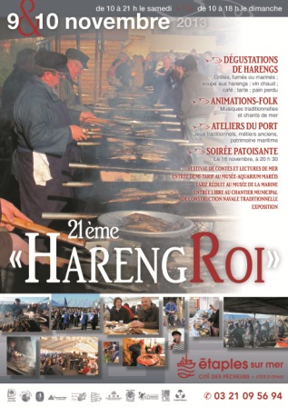 Affiche Hareng roi Etaples 2013